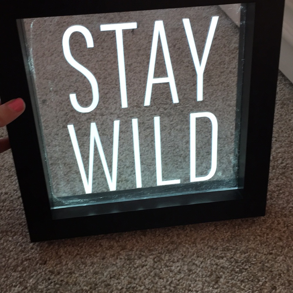 A light up decoration